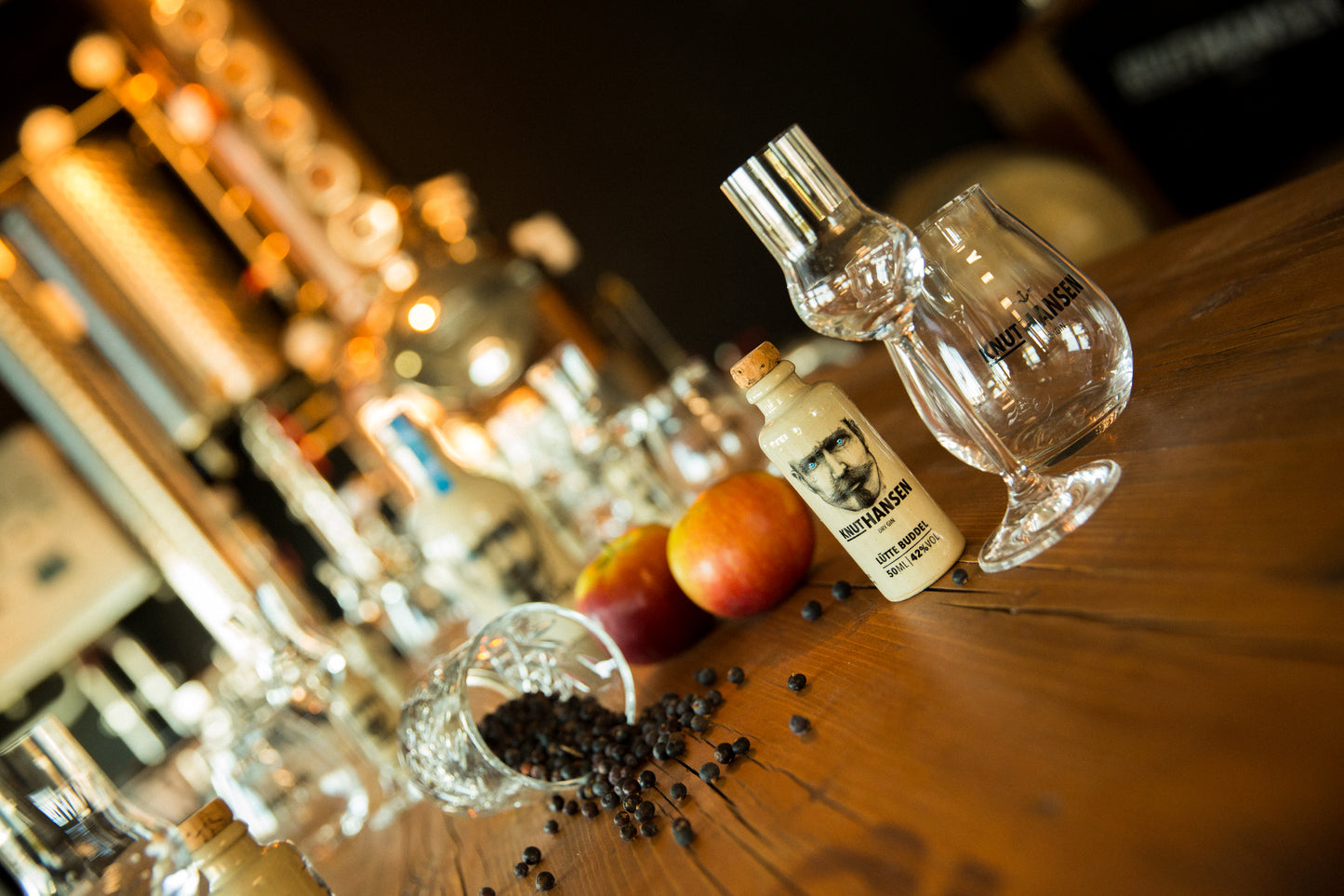 Knut Hansen, Gin de Alemania